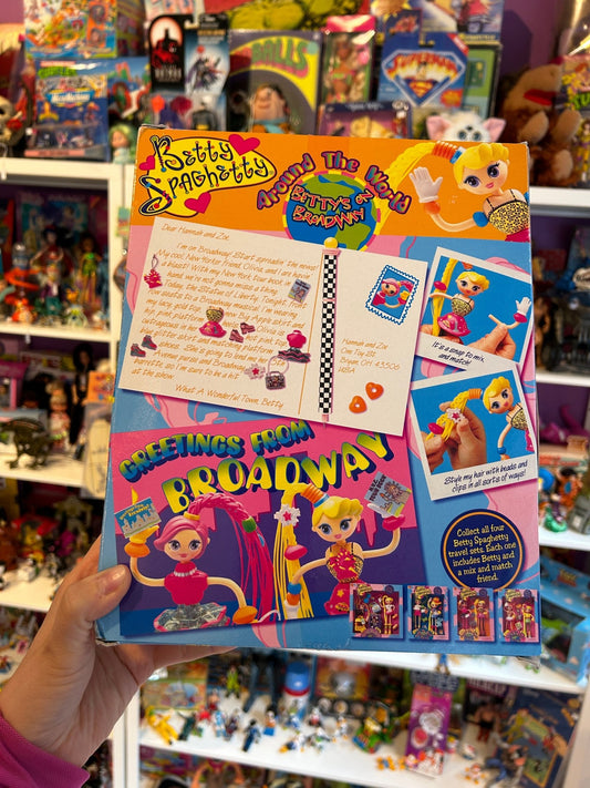 Betty Spaghetty: Around the World - Betty's on Broadway - PopCultGang