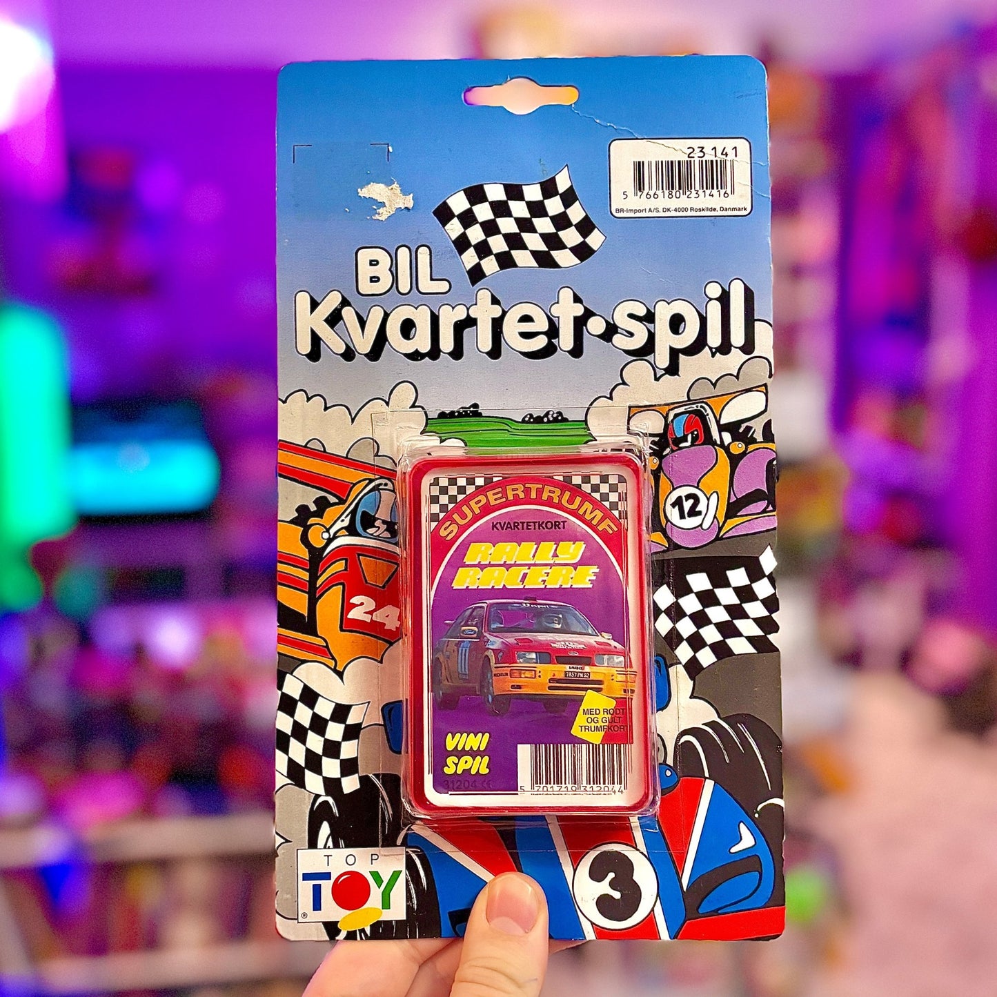 Bil Kvartet Spil (Top Toy, 90s) - PopCultGang