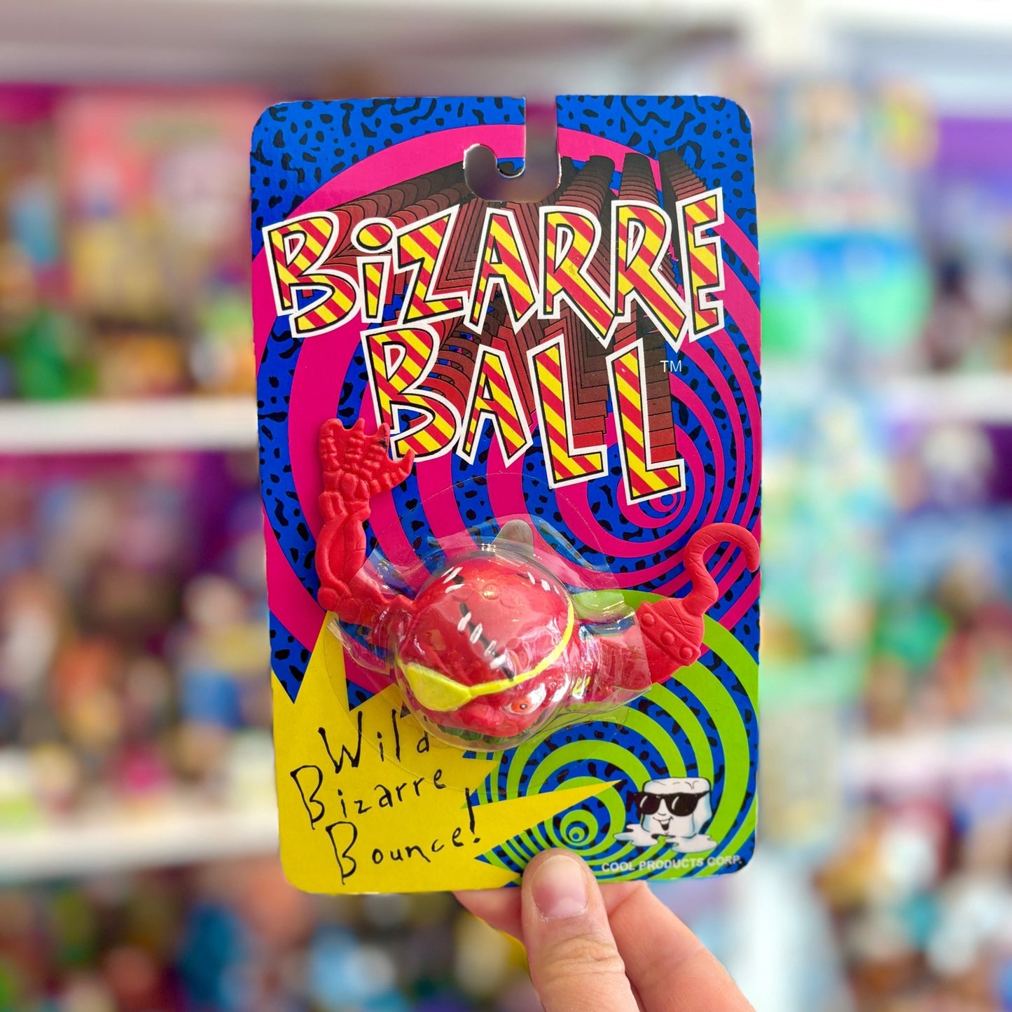 Bizarre Ball: Mutiny Bouncing Ball (Mad Ball knock off, 90s) - PopCultGang