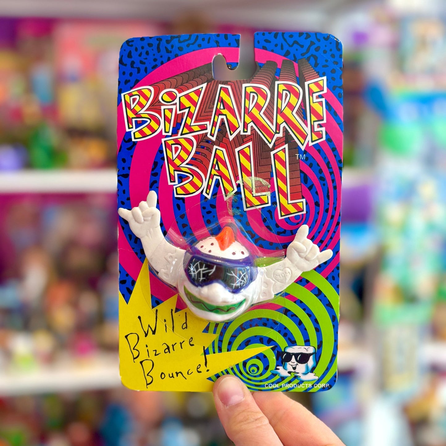 Bizarre Ball: Punky Bouncing Ball (Mad Ball knock off, 90s) - PopCultGang