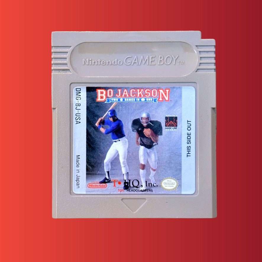 Bo Jackson: Two Games in One (Gameboy) - PopCultGang