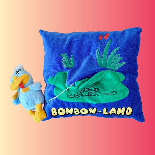 BonBon - Land "Andemad" Plush Pillow Gross Duck (danish theme park, 90s) - PopCultGang