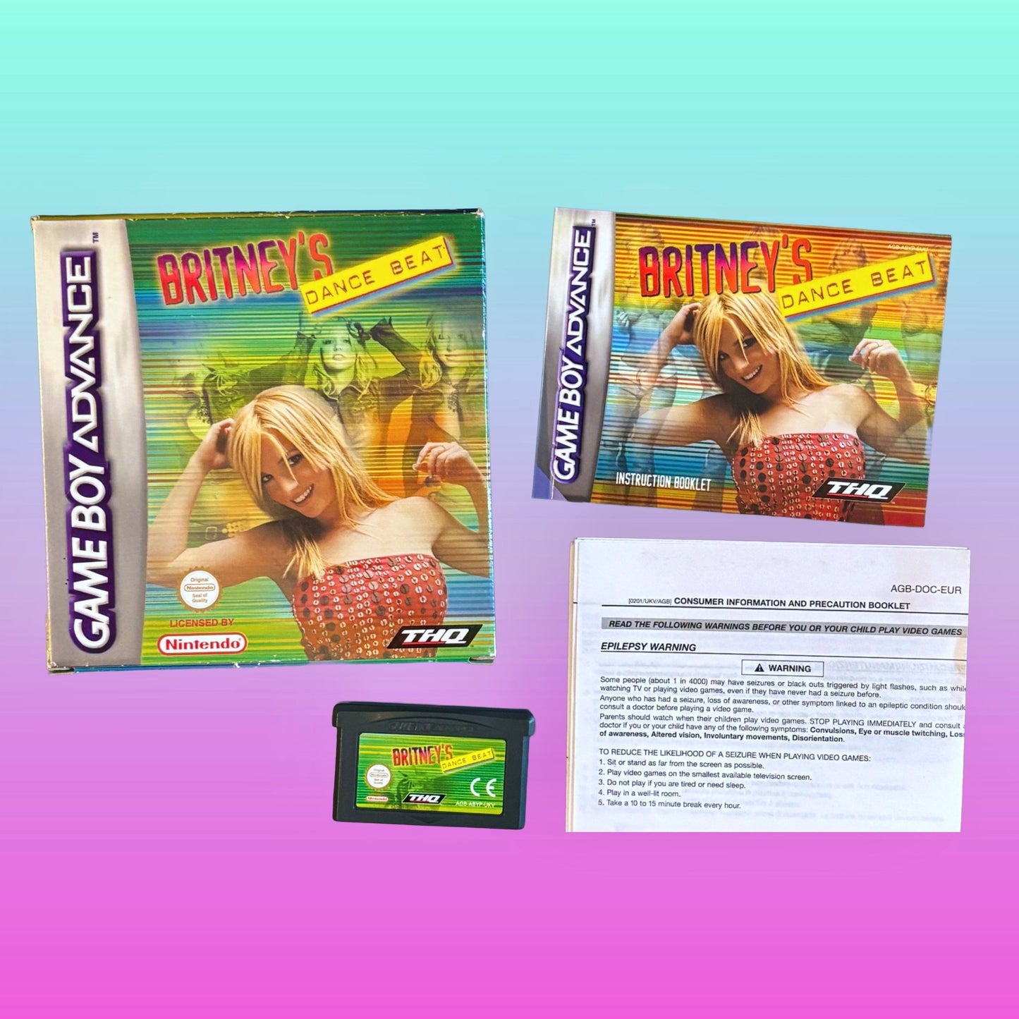 Britney's Dance Beat (CIB, Gameboy Advance) - PopCultGang