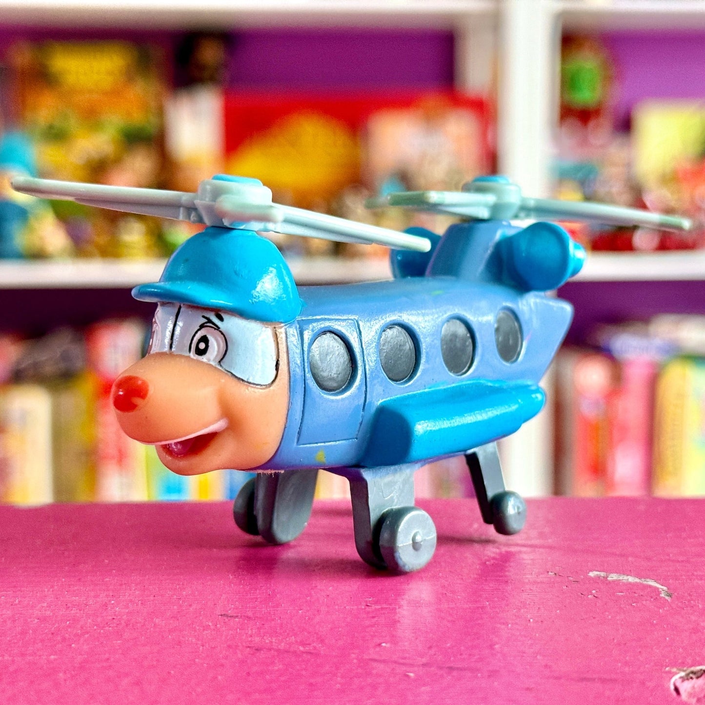 Budgie The Little Helicopter: Chuck Rubber PVC Figure (1994) - PopCultGang