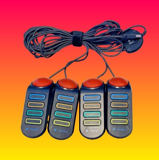 Buzz: Buzzer Controller Set - Playstation 2 Controller (PS2) - PopCultGang