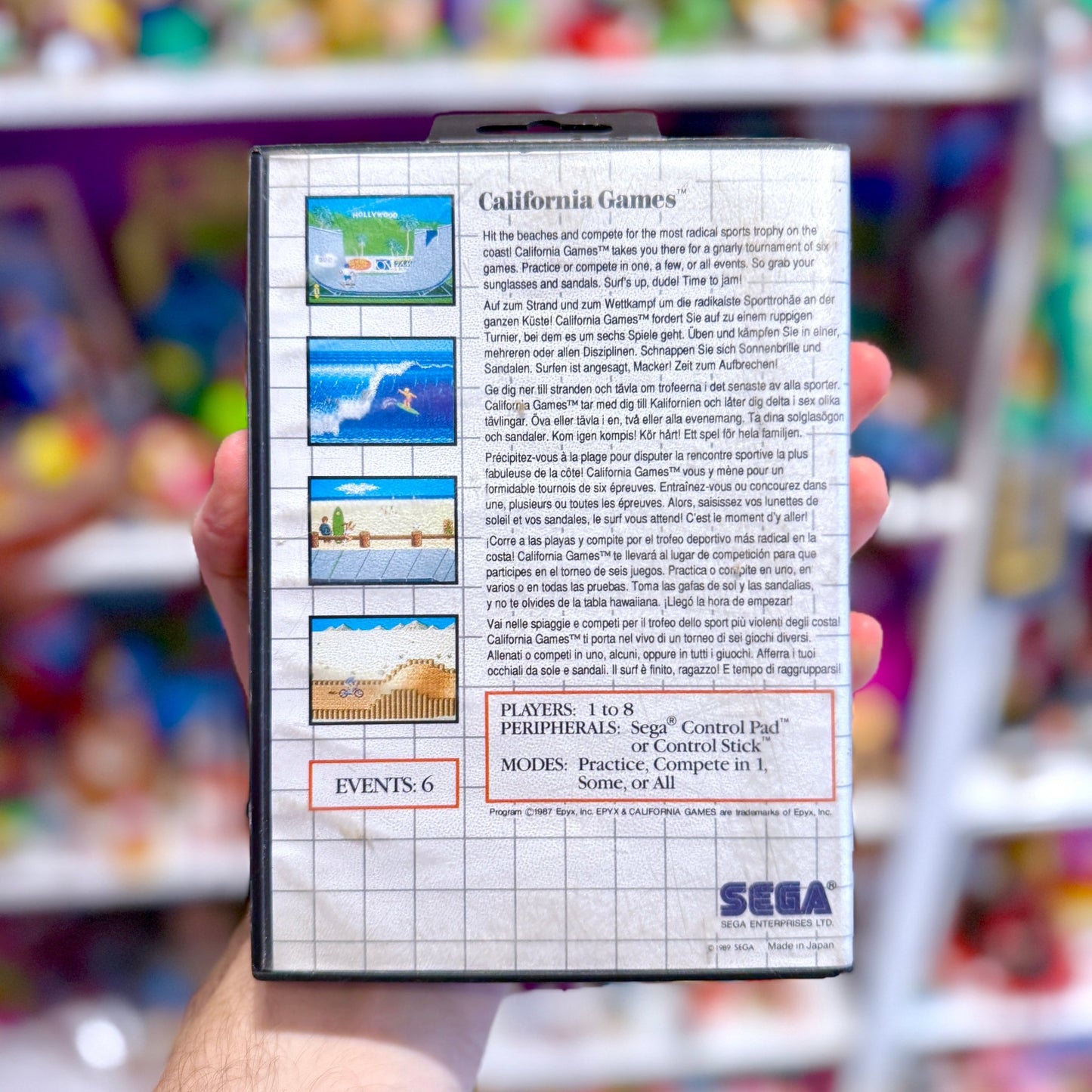 California Games (Sega Master System) - PopCultGang