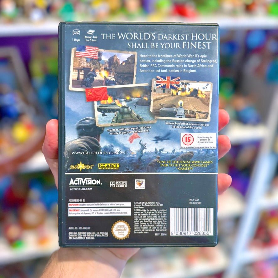 Call of Duty: Finest Hour (Gamecube) - PopCultGang