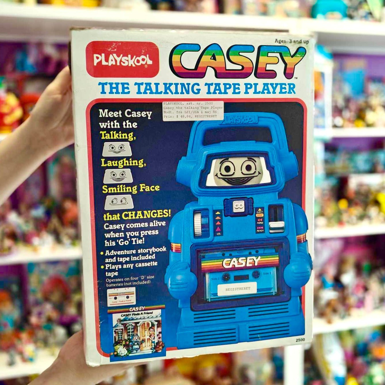 Casey the Talking Tape Player (Playskool, 1985) - PopCultGang