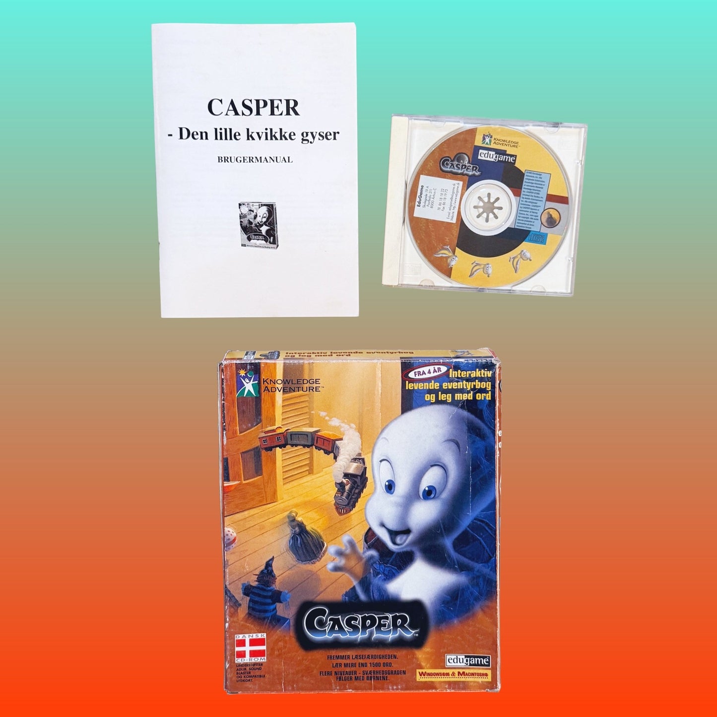 Casper - CD-Rom Game - PC Big Box (90s) - PopCultGang