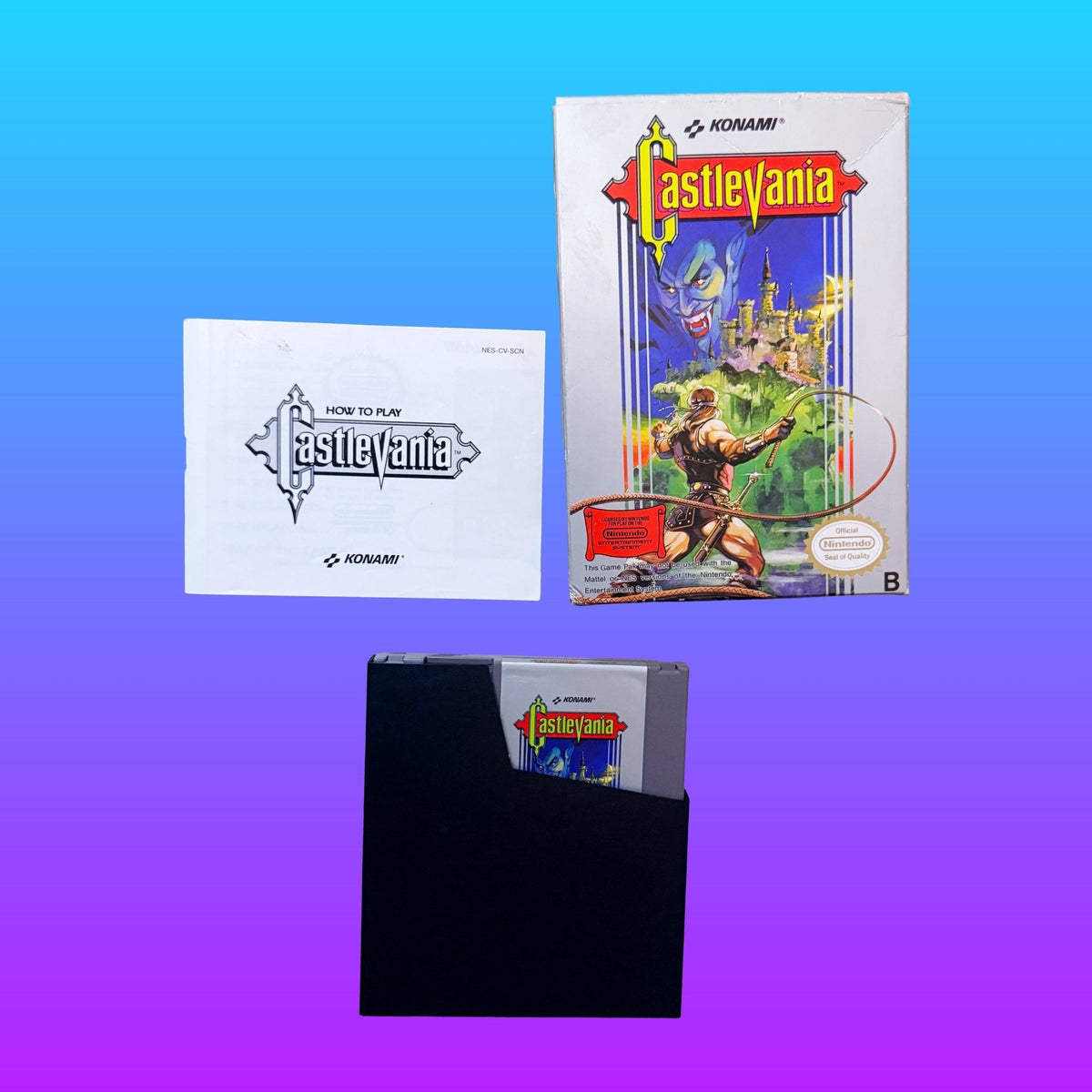 Castlevania (CIB, Nintendo NES) - PopCultGang