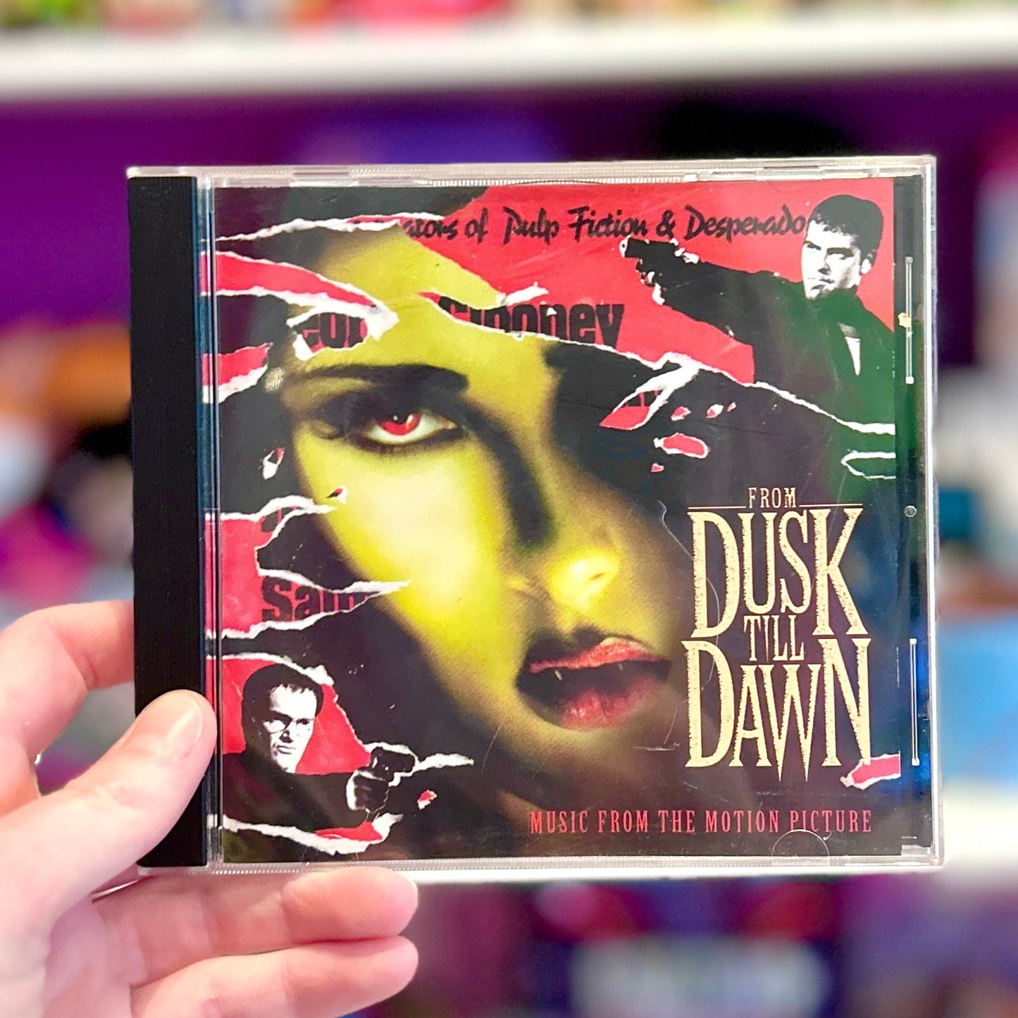 CD: From Dusk Till Dawn - Music From The Motion Picture (1996) - PopCultGang