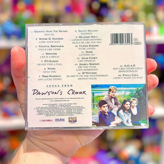 CD: Song's From Dawson's Creek (90s) - PopCultGang