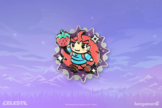 Celeste: Shiny Berry Get! Spinning Pin (Fangamer) - PopCultGang