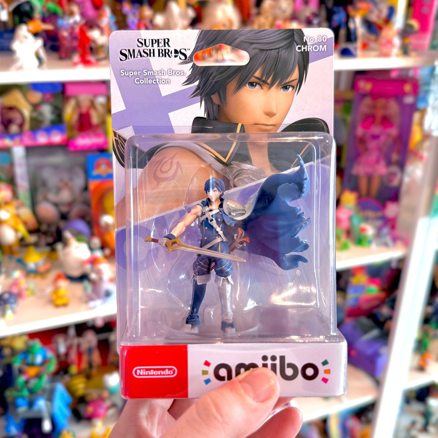 Chrom Amiibo Figure (Super Smash Bros/Nintendo) - PopCultGang
