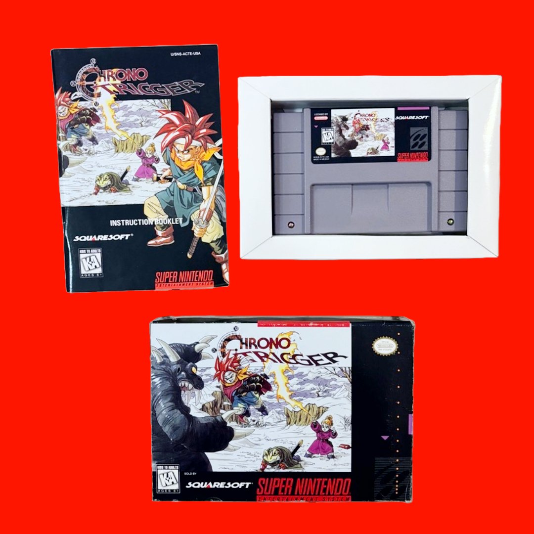 Chrono Trigger (NTSC, CIB, SNES) - PopCultGang