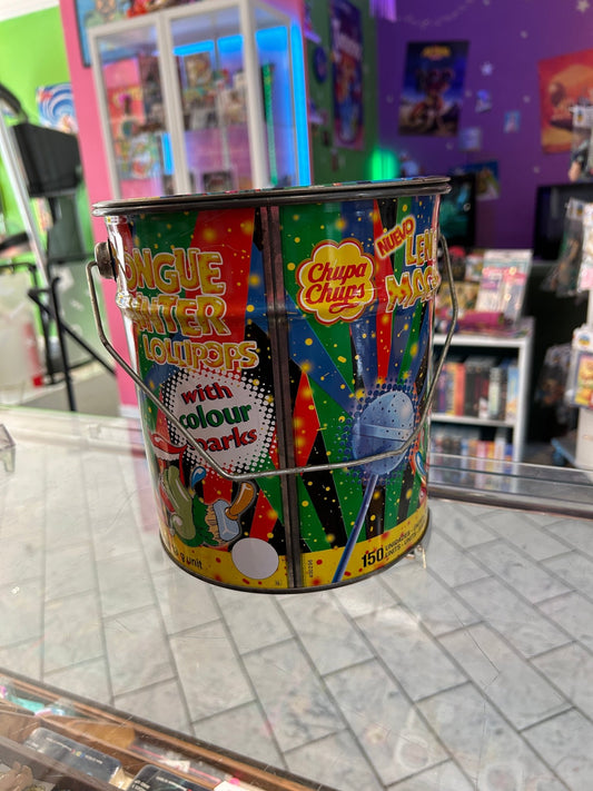 Chupa Chups Tongue Painter Lollipop Store Tin - PopCultGang