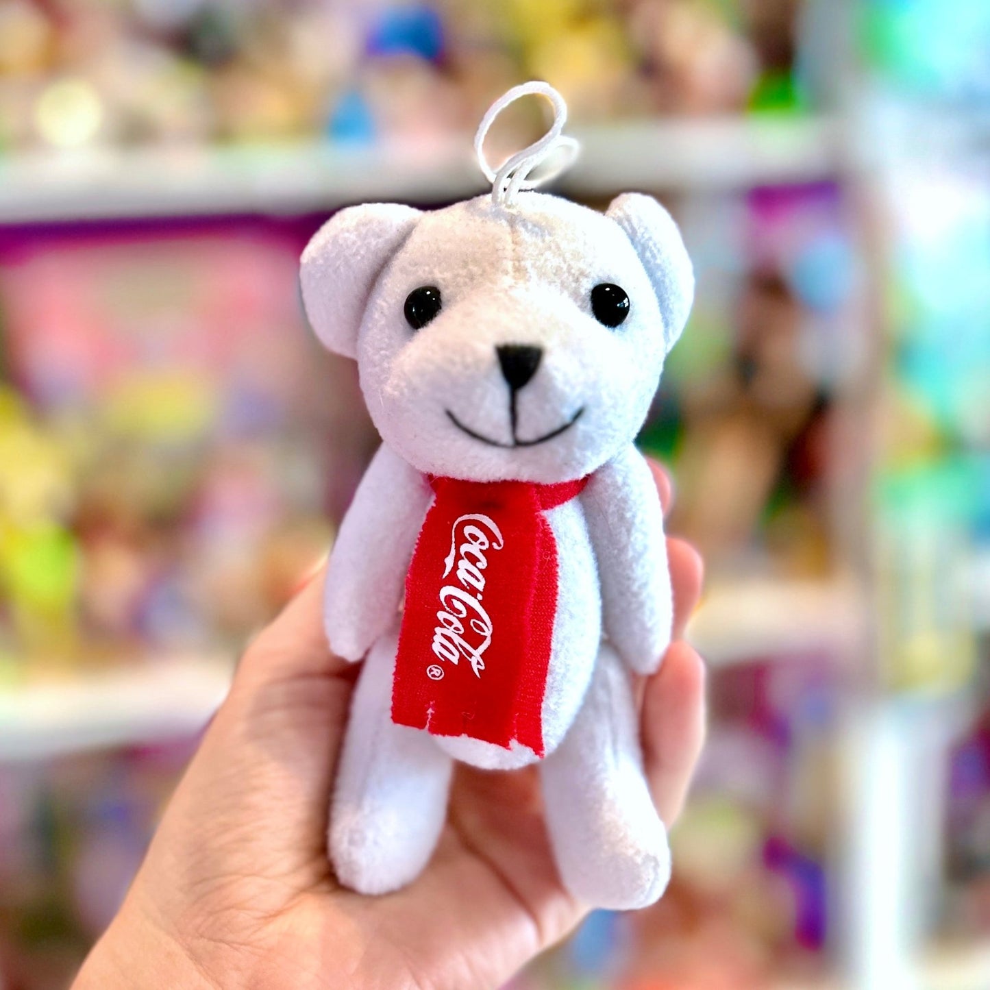 Coca Cola Polar Bear Mini Plush (90s) - PopCultGang