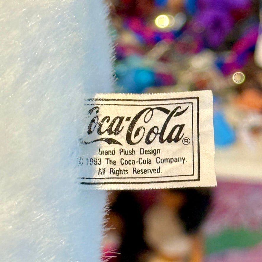 Coca Cola Polar Bear Plush (90s) - PopCultGang