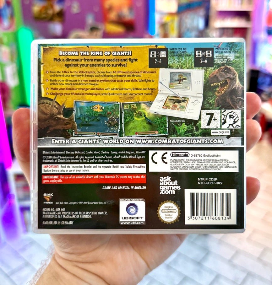 Combat of Giants: Dinosaurs (Nintendo DS) - PopCultGang