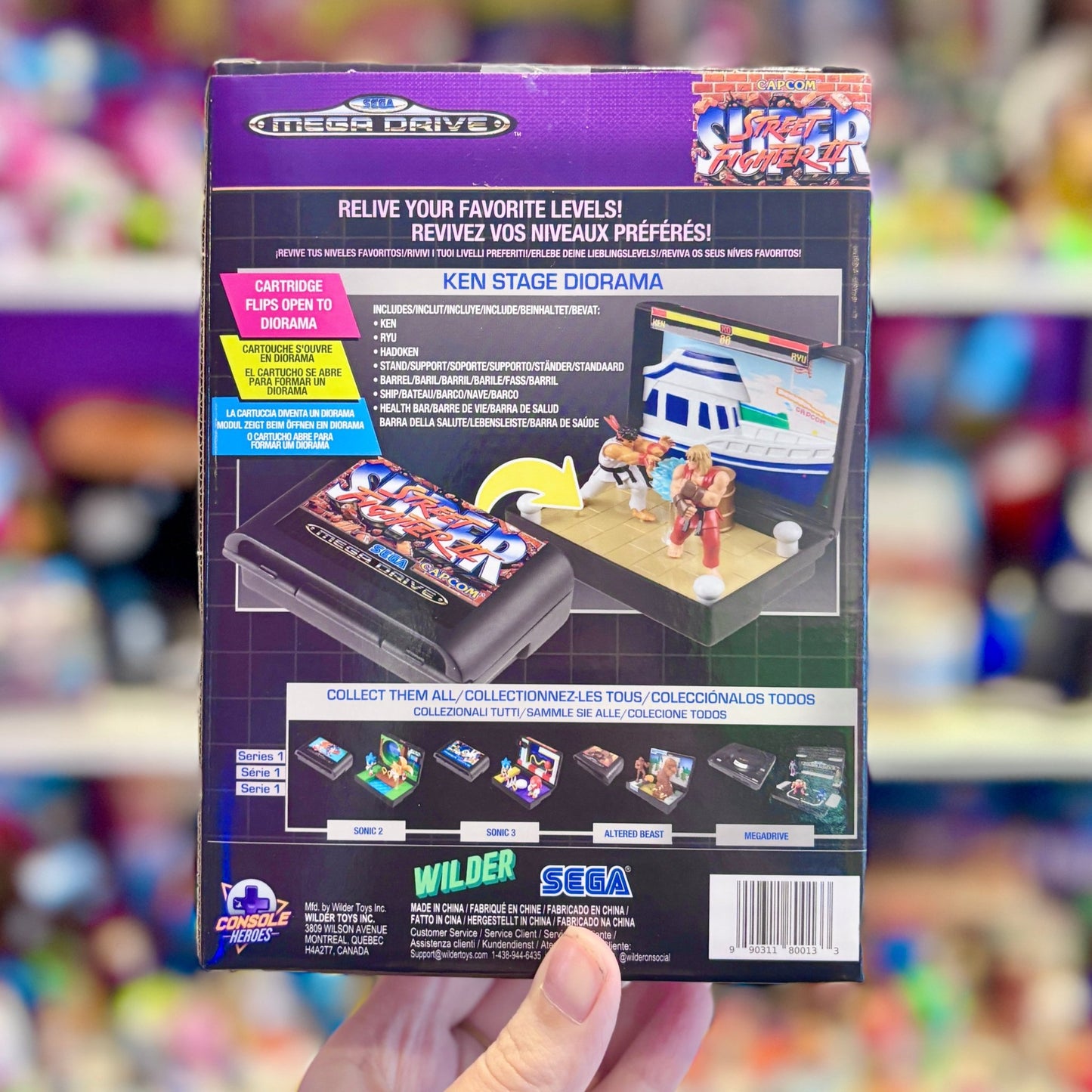 Console Heroes: Street Fighter Cartridge Diorama (Wilder Toys) - PopCultGang