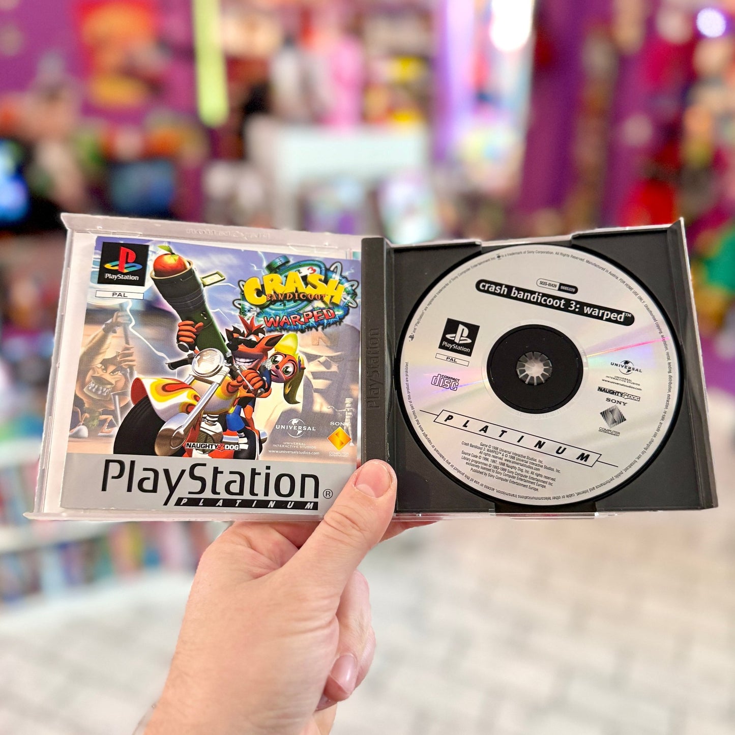 Crash Bandicoot 3: Warped (Platinum, PS1) - PopCultGang