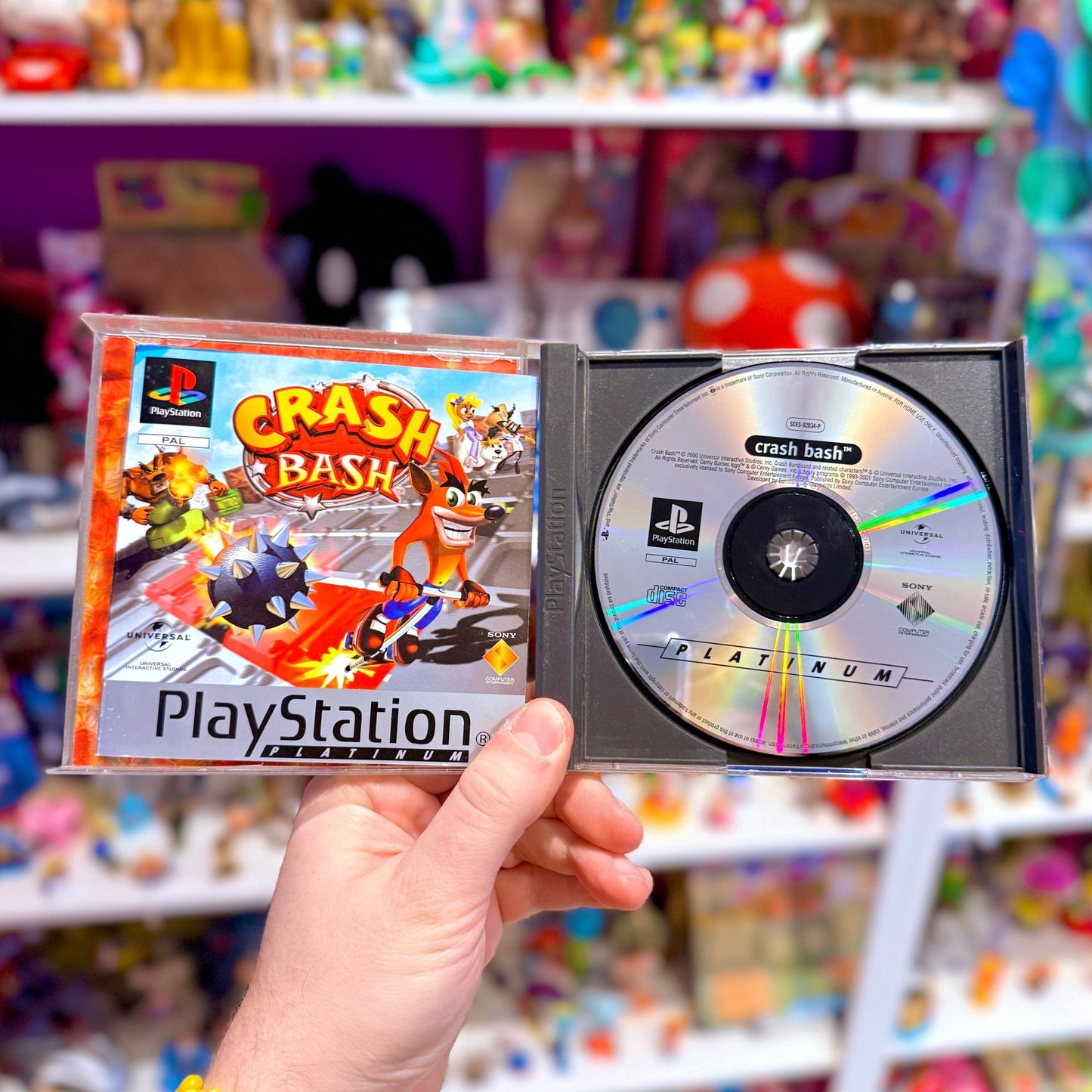 Crash Bash (Platinum, PS1) - PopCultGang