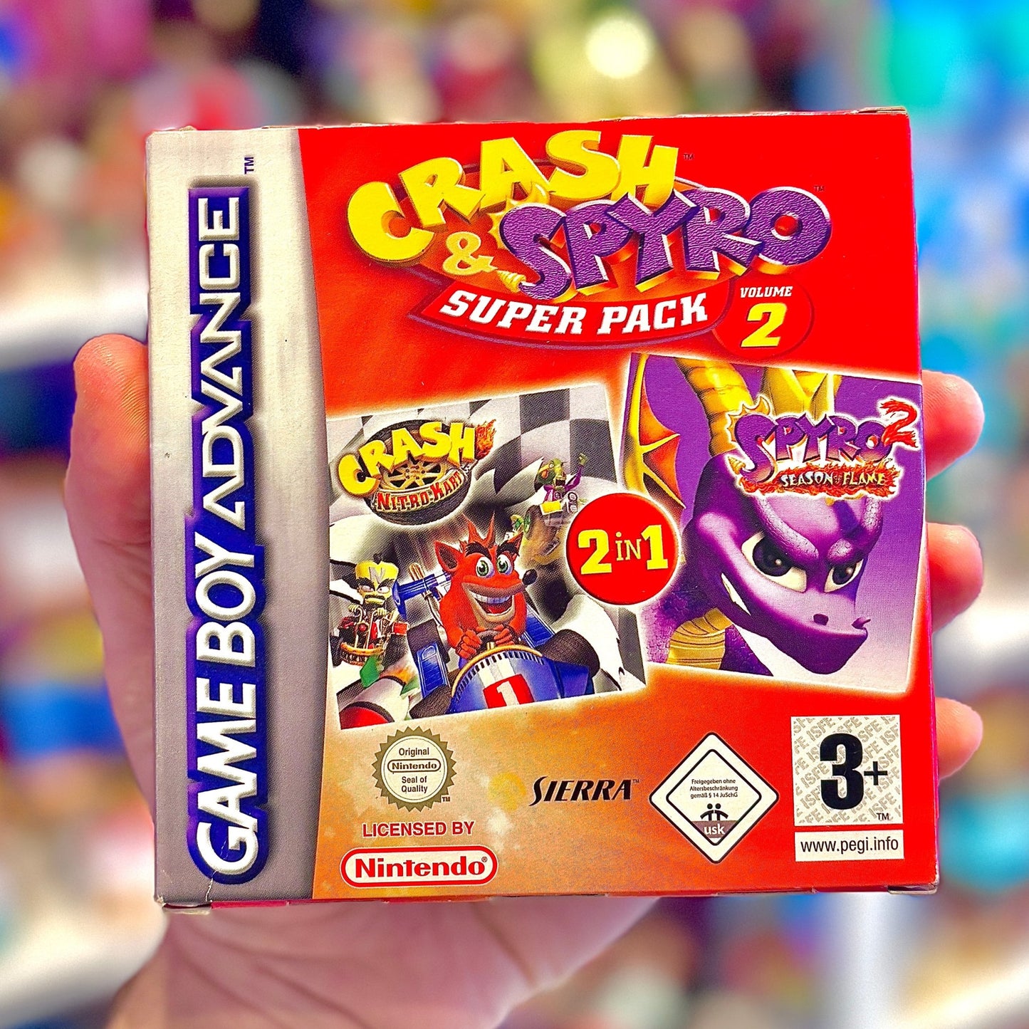 Crash & Spyro Super Pack: Volume 2 (CIB, Gameboy Advance) - PopCultGang