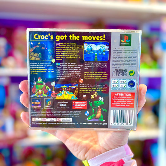 Croc: Legend of the Gobbos (Platinum, PS1) - PopCultGang