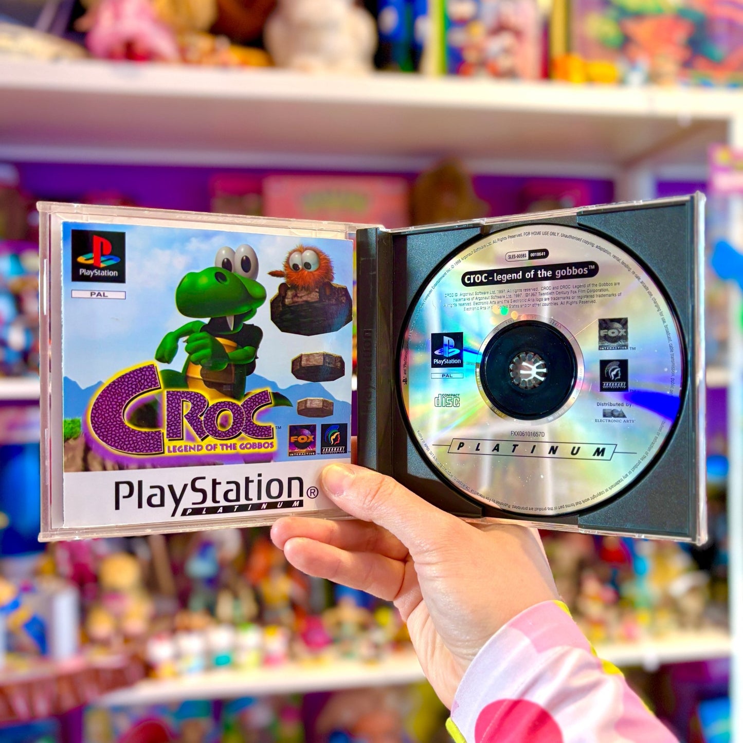 Croc: Legend of the Gobbos (Platinum, PS1) - PopCultGang