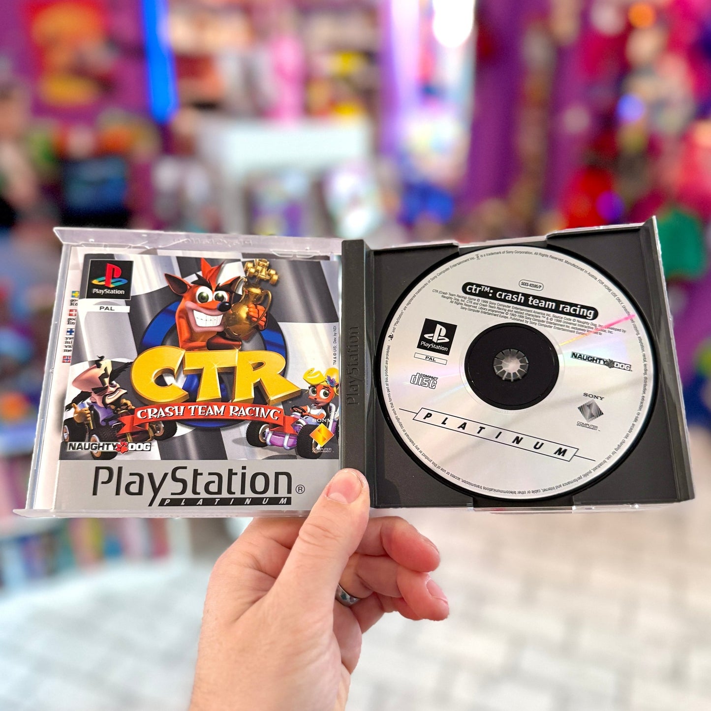 CTR: Crash Team Racing (Platinum, PS1) - PopCultGang