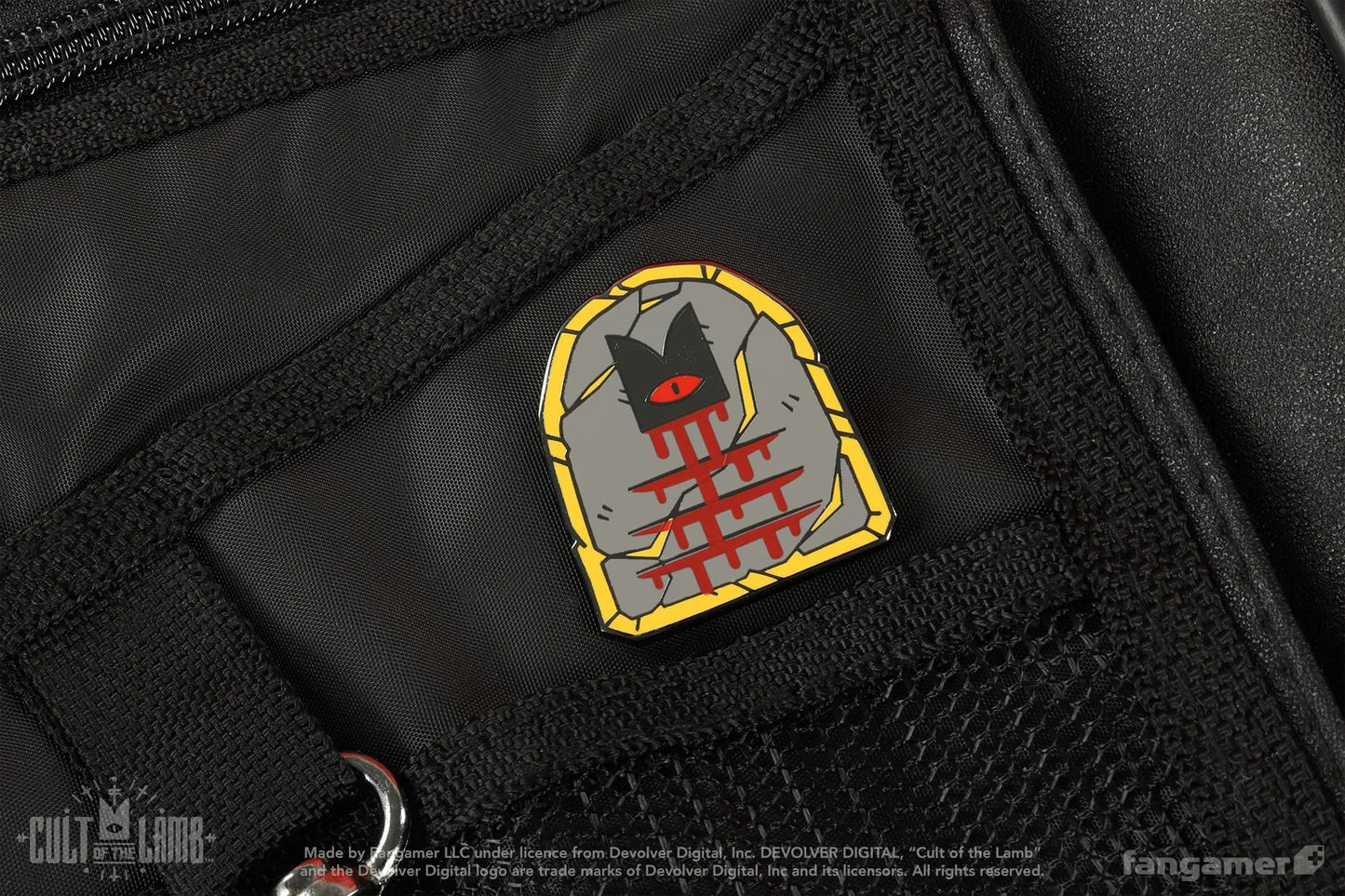 Cult of The Lamb - Commandment Stone Pin - PopCultGang