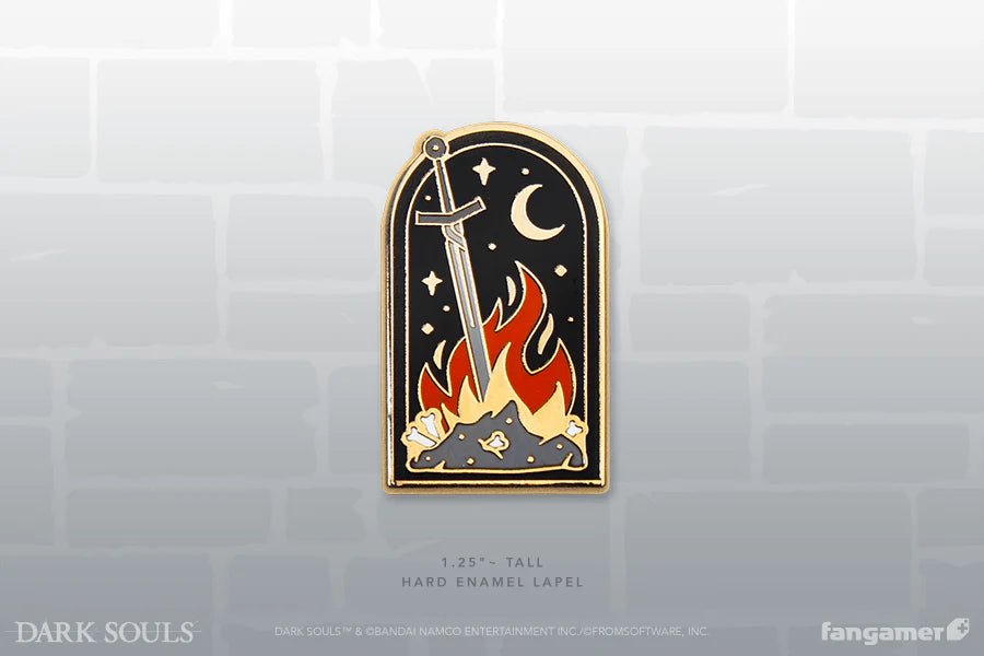 Dark Souls: Bonfire Enamel Pin (Fangamer) - PopCultGang