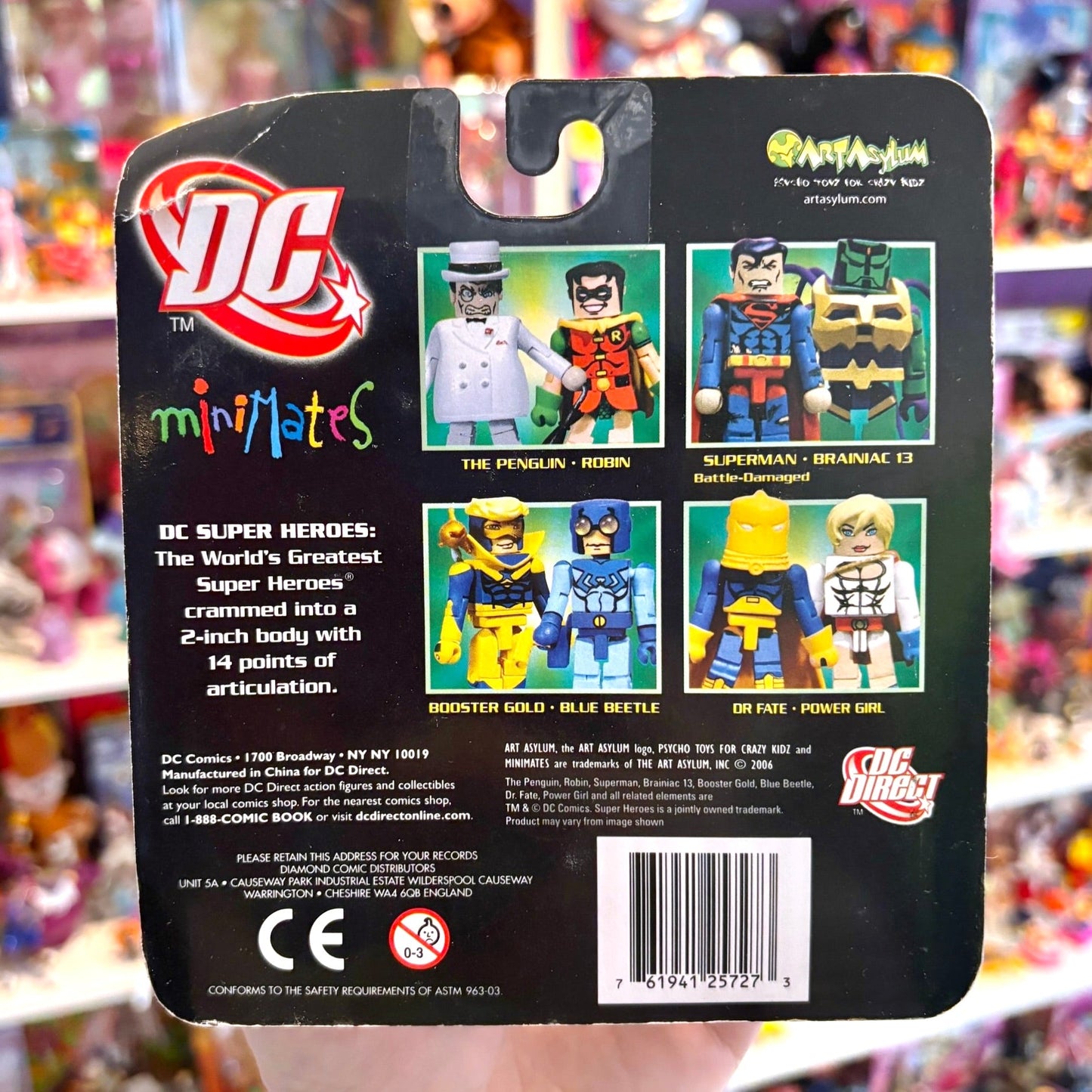 DC Minimates: Dr. Fate & Power Girl Figure Set (2000s) - PopCultGang