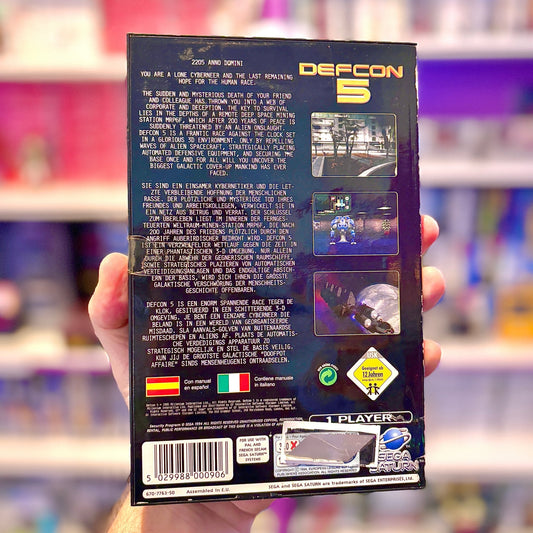 Defcon 5 (Sega Saturn) - PopCultGang