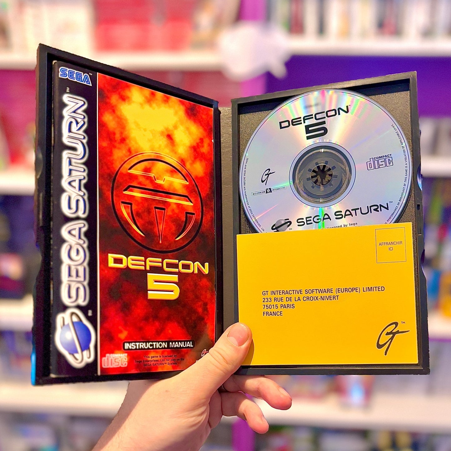 Defcon 5 (Sega Saturn) - PopCultGang