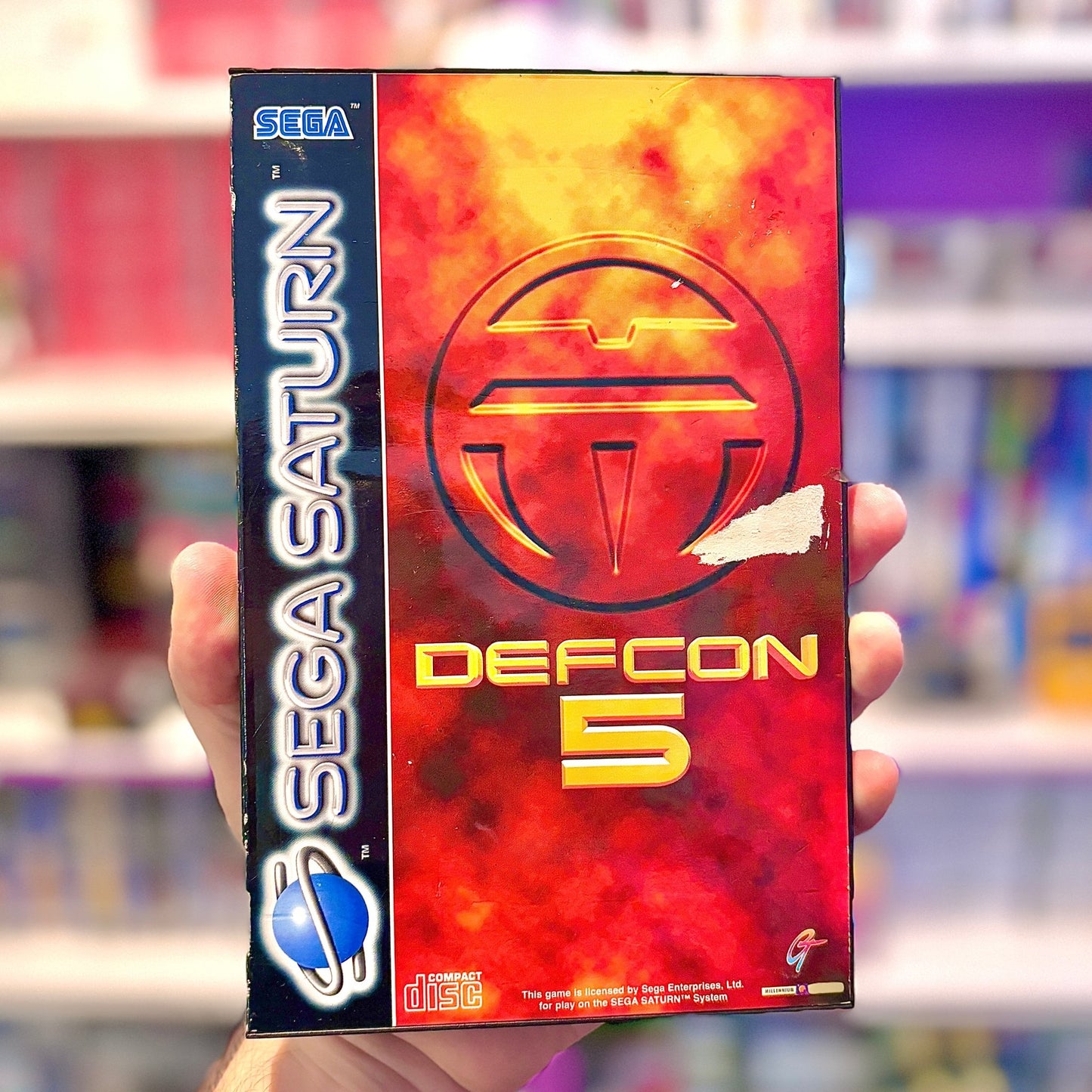Defcon 5 (Sega Saturn) - PopCultGang