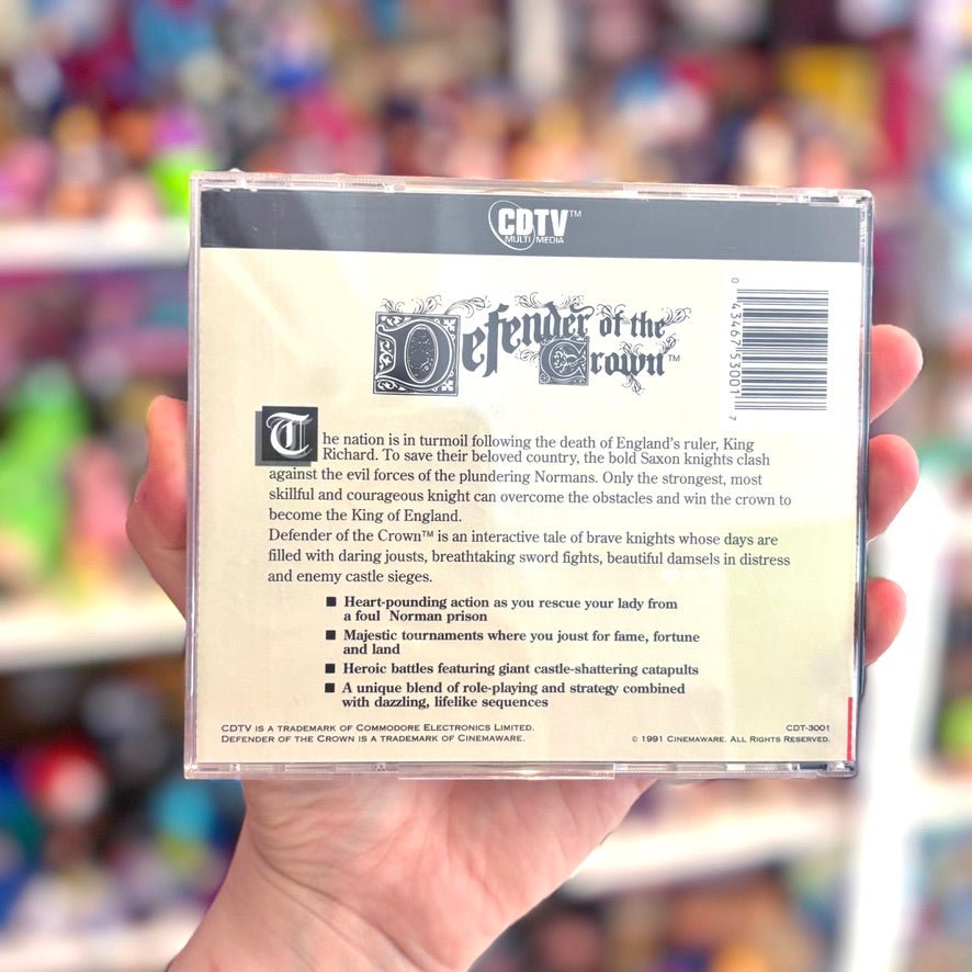 Defender of The Crown (Commodore CDTV, Amiga) - PopCultGang