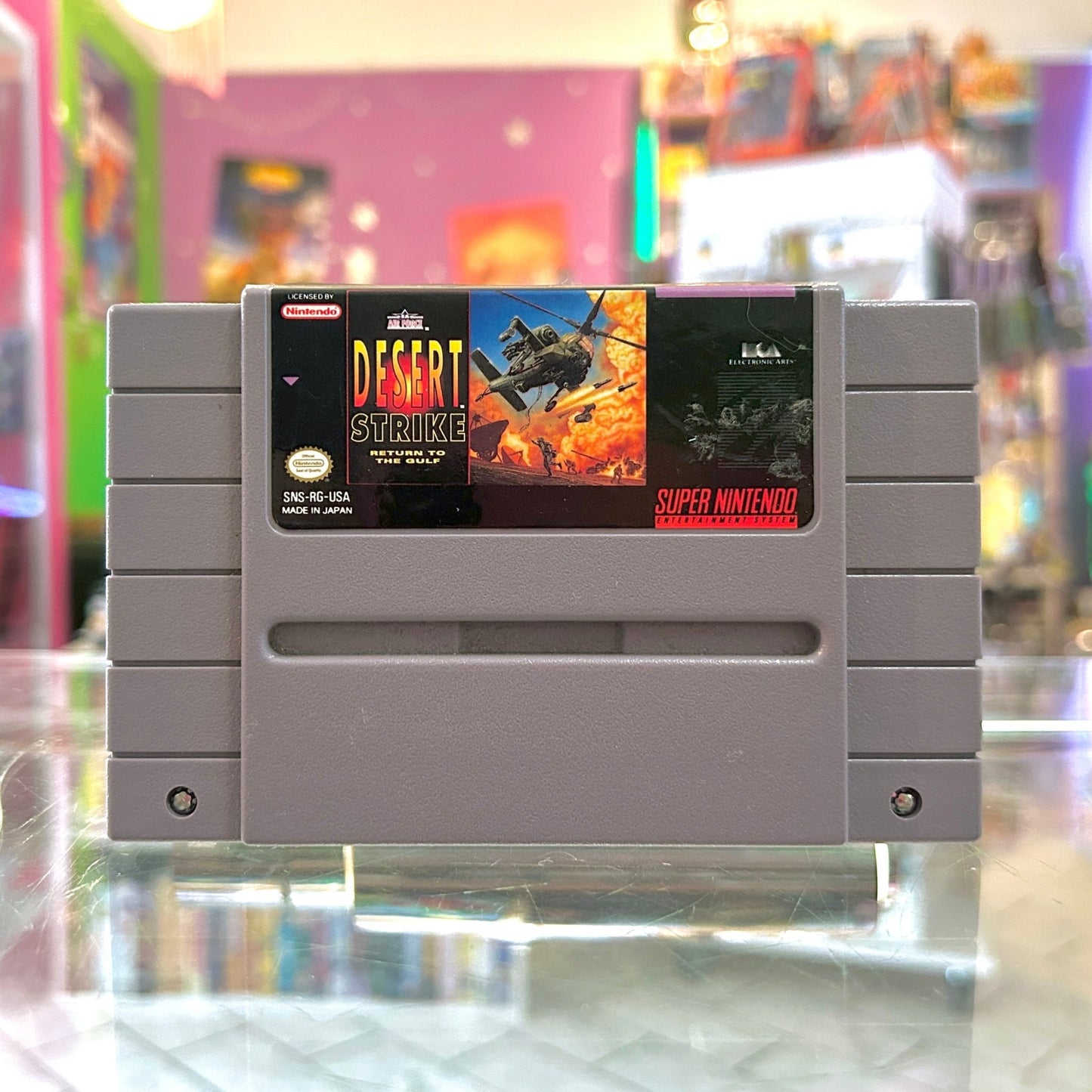 Desert Strike: Return To The Gulf (SNES, NTSC) - PopCultGang