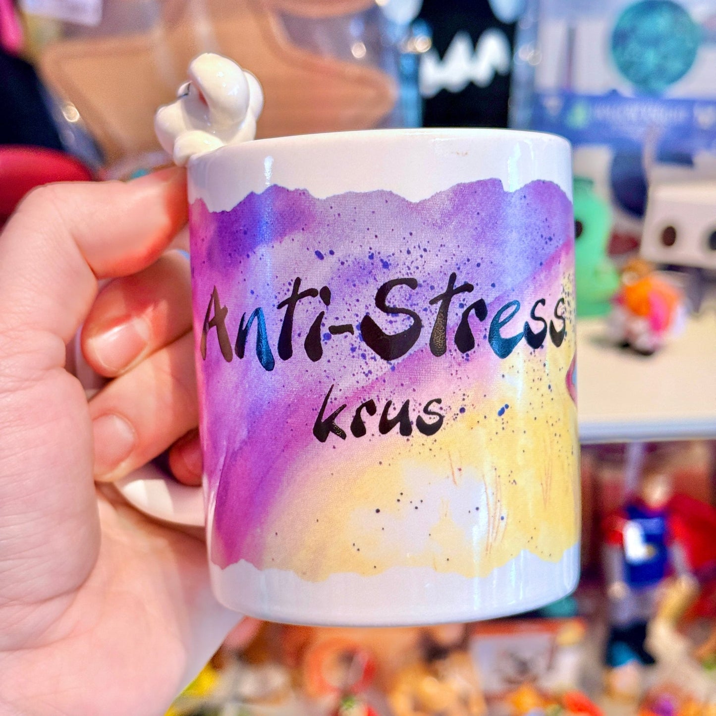 Diddl "Anti Stress Krus" Ceramic Mug (2000s) - PopCultGang