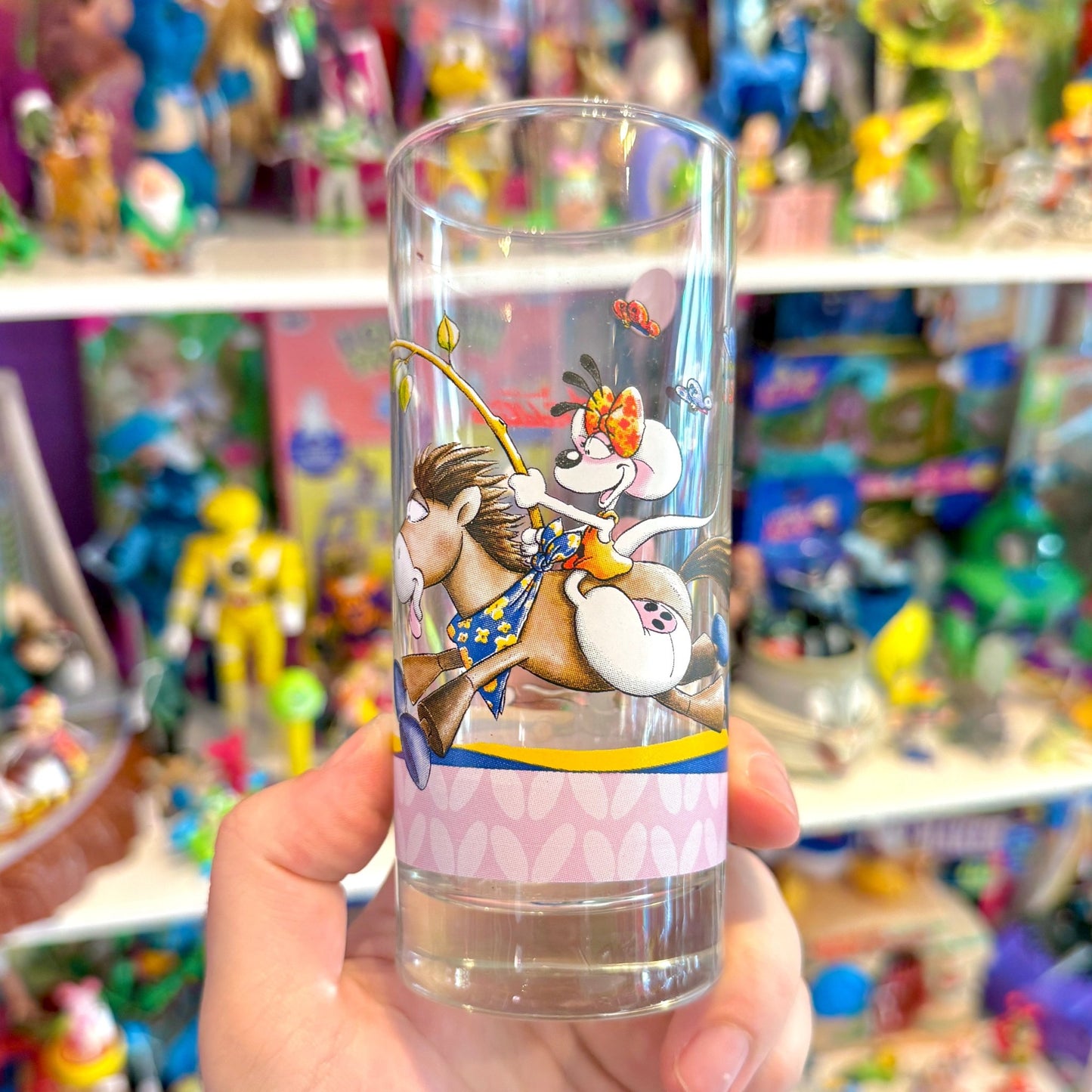 Diddl: Diddlina Drinking Glass (2000s) - PopCultGang