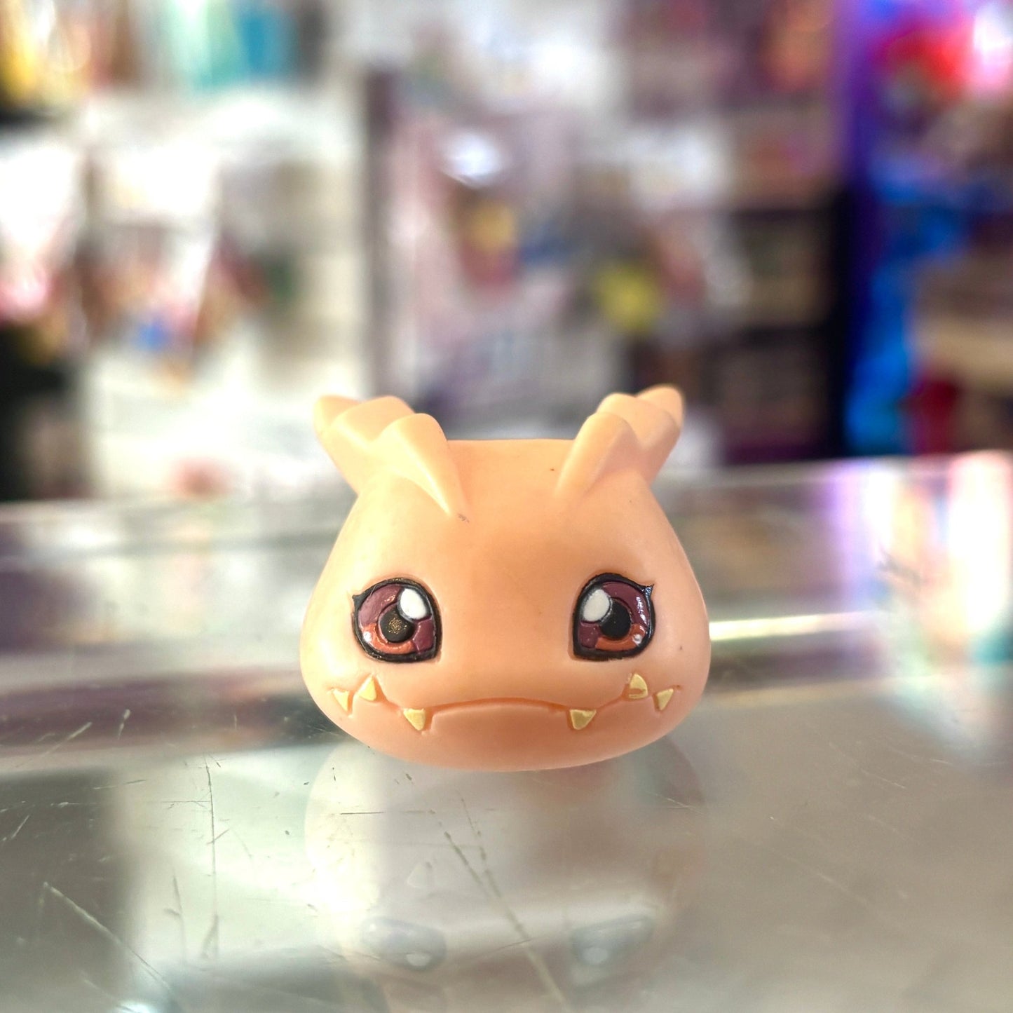 Digimon: Koromon Finger Puppet - Soft Vinyl Figure (Bandai, 1999) - PopCultGang