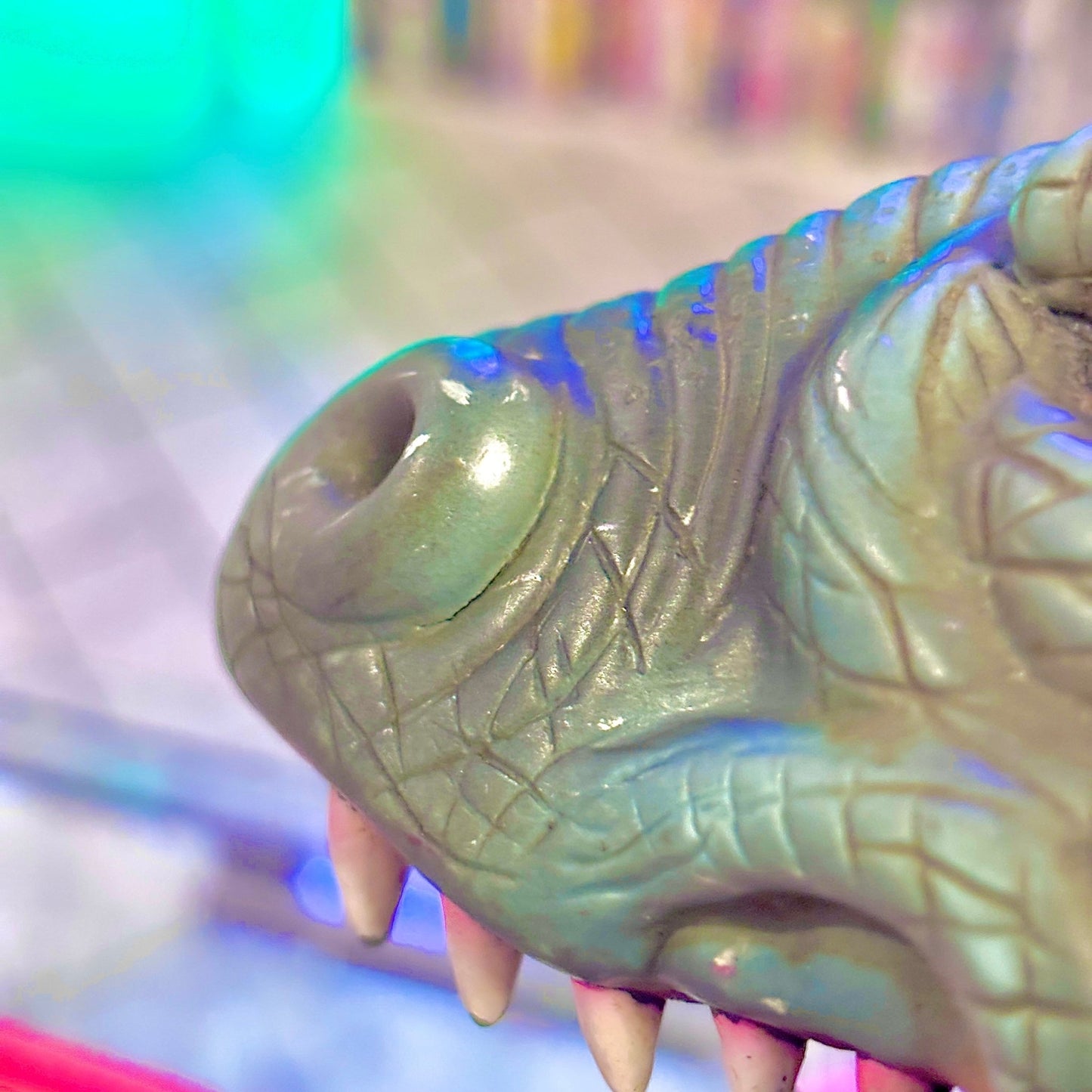 Dino Crushers: T - Rex Hand Puppet (Placo, 1996) - PopCultGang