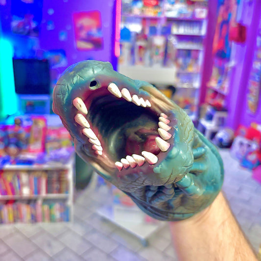 Dino Crushers: T - Rex Hand Puppet (Placo, 1996) - PopCultGang