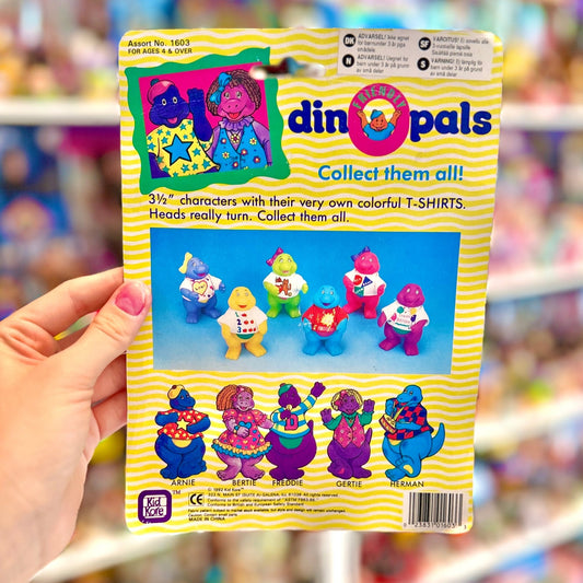 Dino Pals: Collectible Figures - Green Dinosaur (MOC, Kid Kore, 90s) - PopCultGang