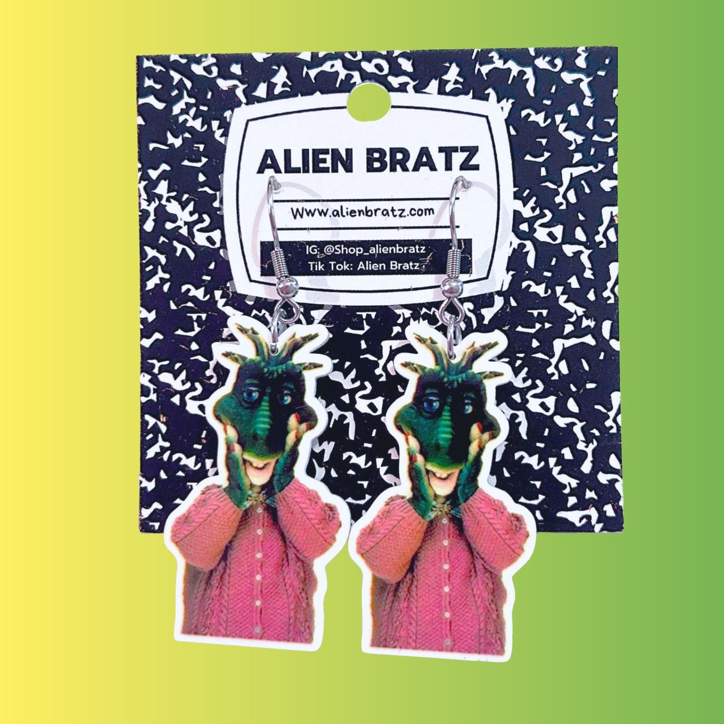 Dinosaurs - Fran Sinclair Earrings (Alien Bratz) - PopCultGang