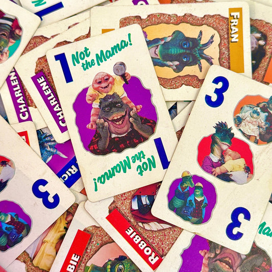 Dinosaurs: Not The Mama Card Game (Jim Henson, Disney, 90s) - PopCultGang