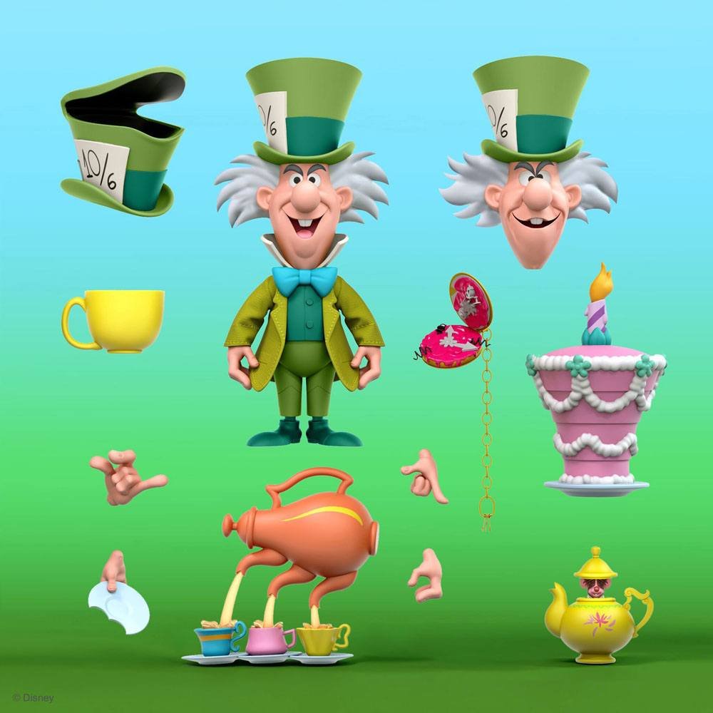 Disney - Alice In Wonderland: Mad Hatter Ultimates Figure 18 cm - PopCultGang