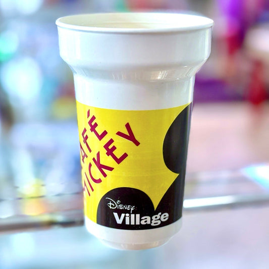 Disney Land Paris: Café Mickey Disney Village Plastic Cup (90s) - PopCultGang