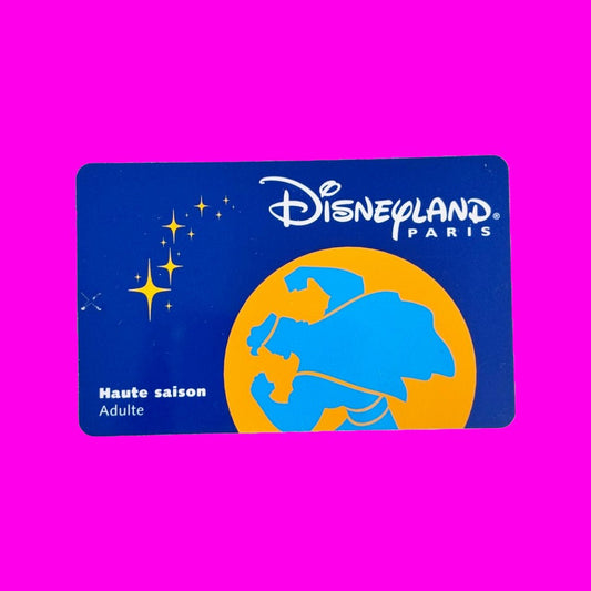 Disney Land Paris Entrace Ticket (1998) - PopCultGang