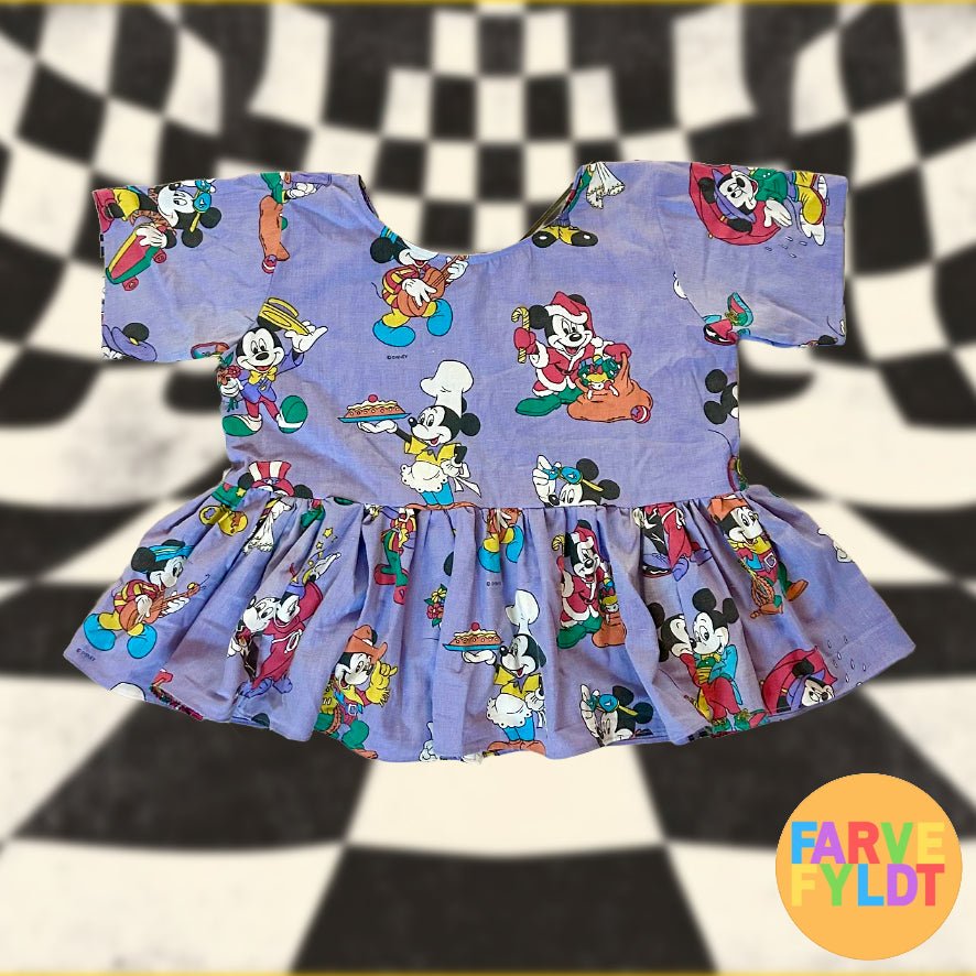 Disney: Mickey Mouse Careers - Purple Upcycled Dress (FARVEFYLDT x POPCULTGANG) - PopCultGang